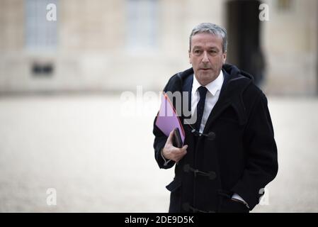 Philippe Vigier à l'Elysée Palace le 6 février 2019 à Paris, France. ELIOT BLONDT/ABACAPRESS.COM Banque D'Images