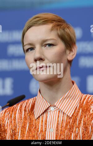 Sandra Huller participe à la Conférence de presse du jury dans le cadre du 69e Festival international du film de Berlin (Berlinale) à Berlin, en Allemagne, le 07 février 2019. Photo d'Aurore Marechal/ABACAPRESS.COM Banque D'Images