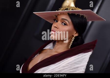 Janelle Monáe participe au 61e GRAMMY Awards annuel au Staples Center le 10 février 2019 à Los Angeles, Californie, Etats-Unis. Photo de Lionel Hahn/ABACAPRESS.COM Banque D'Images