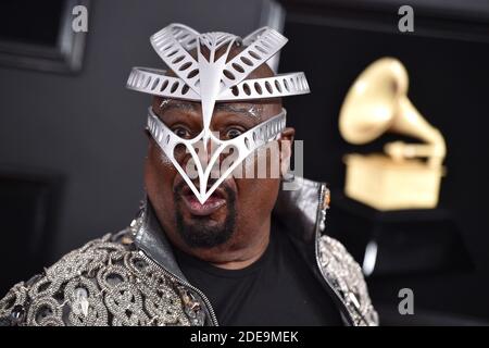 George Clinton participe aux 61e GRAMMY Awards annuels au Staples Center le 10 février 2019 à Los Angeles, Californie, États-Unis. Photo de Lionel Hahn/ABACAPRESS.COM Banque D'Images