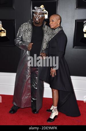 George Clinton participe aux 61e GRAMMY Awards annuels au Staples Center le 10 février 2019 à Los Angeles, Californie, États-Unis. Photo de Lionel Hahn/ABACAPRESS.COM Banque D'Images