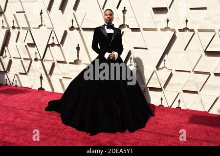 Billy porter marchant le tapis rouge en arrivant aux 91ème Academy Awards (Oscars) qui se sont tenus au Dolby Theatre à Hollywood, Los Angeles, CA, USA, le 24 février 2019. Photo de Lionel Hahn/ABACAPRESS.COM Banque D'Images