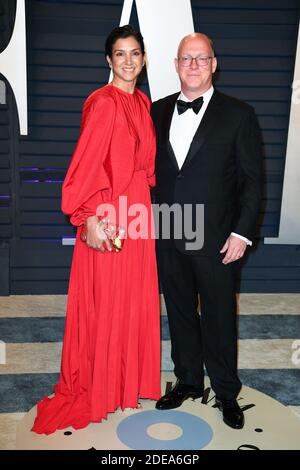 Vanity Fair rédacteur en chef Radhika Jones Max Petersen participant à la Vanity Fair Oscar Party 2019 organisée par le rédacteur en chef Radhika Jones au Wallis Annenberg Center for the Performing Arts le 24 février 2019 à Los Angeles, CA, États-Unis. Photo de David Niviere/ABACAPRESS.COM Banque D'Images