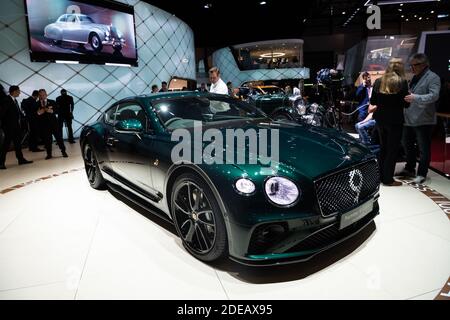 Bentley Number 9 EditionLe 89e salon de l'automobile de Genève commence le 7 mars et dure jusqu'au 17 mars. Genève, Suisse, 5 mars 2019. Photo de Loona/ABACAPRESS.COM Banque D'Images