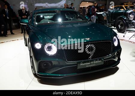 Bentley Number 9 EditionLe 89e salon de l'automobile de Genève commence le 7 mars et dure jusqu'au 17 mars. Genève, Suisse, 5 mars 2019. Photo de Loona/ABACAPRESS.COM Banque D'Images