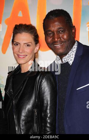 Judith El Zein, Issaka Sawadogo à la première Walter qui s'est tenue à l'UGC Bercy à Paris, France, le 14 mars 2019. Photo de David Boyer/ABACAPRESS.COM Banque D'Images