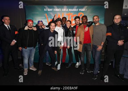 Samuel Djian, Karim Jebli, Nordine Salhi, David salles, Alban Ivanov, Judith El Zein, Issaka Sawadogo, Alexandre Antonio, Varante Soudjian assistant à la première Walter tenue à l'UGC Bercy à Paris, France, le 14 mars 2019. Photo de David Boyer/ABACAPRESS.COM Banque D'Images