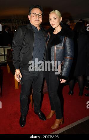 POM Klementieff et Thierry Klifa assistent à la première Techine Art au Cinéma du Panthéon, à Paris, le 14 mars 2019. Photo de Laurent Zabulon/ABACAPRESS.COM Banque D'Images