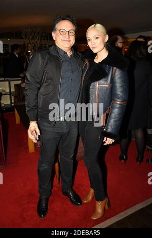 POM Klementieff et Thierry Klifa assistent à la première Techine Art au Cinéma du Panthéon, à Paris, le 14 mars 2019. Photo de Laurent Zabulon/ABACAPRESS.COM Banque D'Images