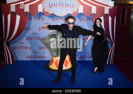 EVA Green et Tim Burton assistent au gala Dumbo au Grand Rex Cinema le 18 mars 2019 à Paris, en France. Photo de Laurent Zabulon/ABACAPRESS Banque D'Images