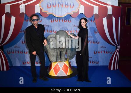 EVA Green et Tim Burton assistent au gala Dumbo au Grand Rex Cinema le 18 mars 2019 à Paris, en France. Photo de Laurent Zabulon/ABACAPRESS Banque D'Images