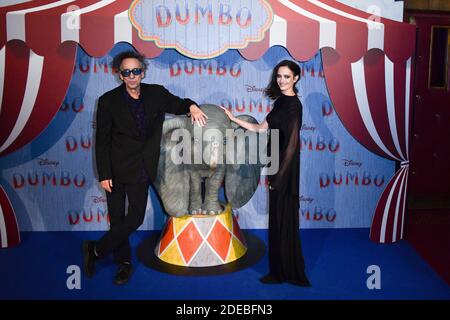 EVA Green et Tim Burton assistent au gala Dumbo au Grand Rex Cinema le 18 mars 2019 à Paris, en France. Photo de Laurent Zabulon/ABACAPRESS Banque D'Images