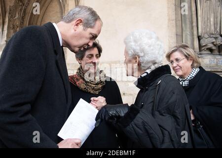 La princesse Marie-Liesse d'Orléans, le prince Eudes d'Orléans, la duchesse de Montpensier et la princesse Marie du Liechtenstein assistent à la messe « Messe pour le repos de l'Ame » pour le Comte de Paris, le prince Henri d'Orléans, cité par Chanoine Gilles Annequin à l'église Saint Germain l'Auxerrois le 23 mars, 2910 à Paris, France. Comte de Paris, le prince Henri d'Orléans est mort à 85 ans le 21 janvier 2019. Photo de David Niviere/ABACAPRESS.COM Banque D'Images