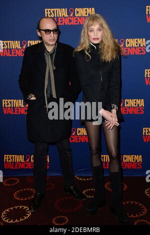 Nicolas Ker et Arielle Dombasle assistent à la cérémonie de clôture du 9e Festival 2 Cinéma de Valenciennes à Valenciennes, France, le 24 mars 2019. Photo d'Aurore Marechal/ABACAPRESS.COM Banque D'Images