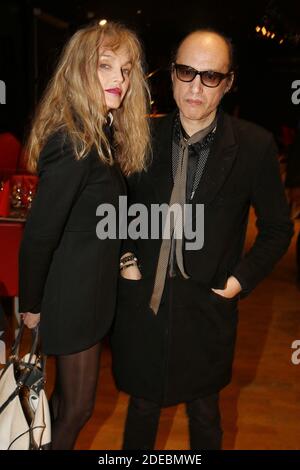 Arielle Dombasle et Nicolas Ker participant au dîner de clôture du 9e Festival 2 Cinéma de Valenciennes à Valenciennes, France, le 24 mars 2019. Photo de Jerome Domine/ABACAPRESS.COM Banque D'Images