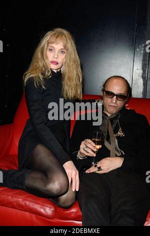 Arielle Dombasle et Nicolas Ker participant au dîner de clôture du 9e Festival 2 Cinéma de Valenciennes à Valenciennes, France, le 24 mars 2019. Photo d'Aurore Marechal/ABACAPRESS.COM Banque D'Images