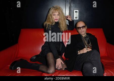 Arielle Dombasle et Nicolas Ker participant au dîner de clôture du 9e Festival 2 Cinéma de Valenciennes à Valenciennes, France, le 24 mars 2019. Photo d'Aurore Marechal/ABACAPRESS.COM Banque D'Images