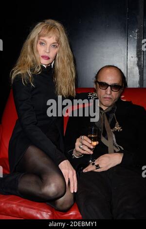 Arielle Dombasle et Nicolas Ker participant au dîner de clôture du 9e Festival 2 Cinéma de Valenciennes à Valenciennes, France, le 24 mars 2019. Photo d'Aurore Marechal/ABACAPRESS.COM Banque D'Images