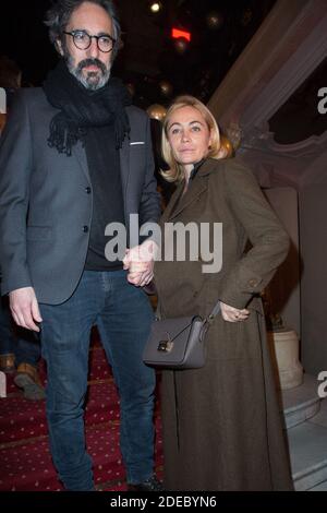 Emmanuel Beart et son mari Frederic Chaudier participent au 10e anniversaire du groupe Flair à l'hôtel le Marois à Paris le 28 mars 2019 à Paris, en France. Photo de Nasser Berzane/ABACAPRESS.COM Banque D'Images