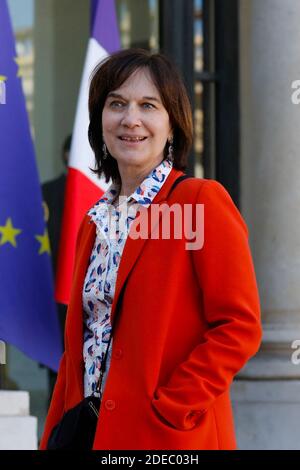 Laurence Rossignol arrive à la rencontre pour le "Grand débat" le président français Emmanuel Macron au Palais de l'Elysée, Paris, France, le 29 mars 2019. Photo de Henri Szwarc/ABACAPRESS.COM Banque D'Images