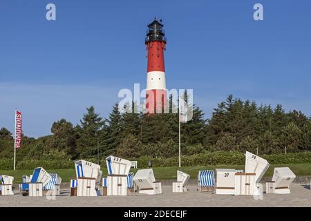 Géographie / Voyage, Allemagne, Schleswig-Holstein, Sylt, phare de Hörnum, Additional-Rights-Clearance-Info-non-disponible Banque D'Images