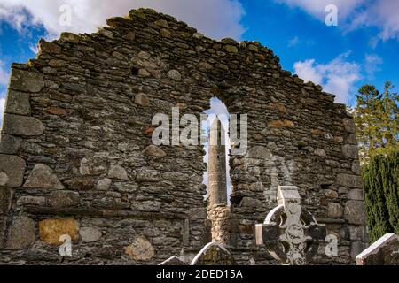 Photographies d'automne du parc national Glendalough dans le comté de Wicklow Banque D'Images