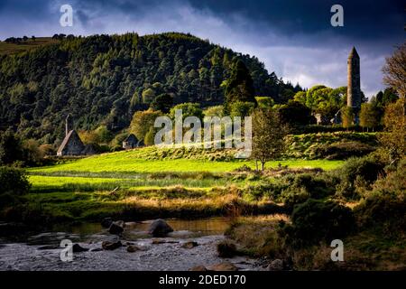 Photographies d'automne du parc national Glendalough dans le comté de Wicklow Banque D'Images