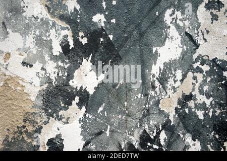 Texture murale grise noire Banque D'Images