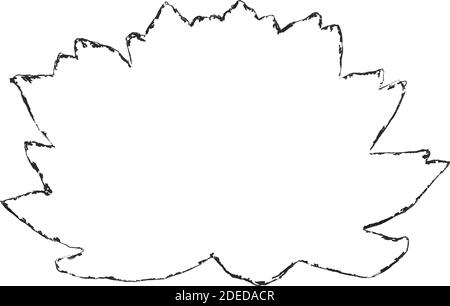 Nénuphars fleuris Illustration de Vecteur