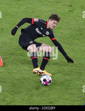 Leverkusen, Allemagne. 29 nov. 2020. Firo: 29.11.2020 Fuvuball: Soccer: 1ère saison Bundesliga 2020/21 Bayer Leverkusen - HERTHA BSC BERLIN Patrik Schick, action individuelle | utilisation dans le monde crédit: dpa/Alay Live News Banque D'Images