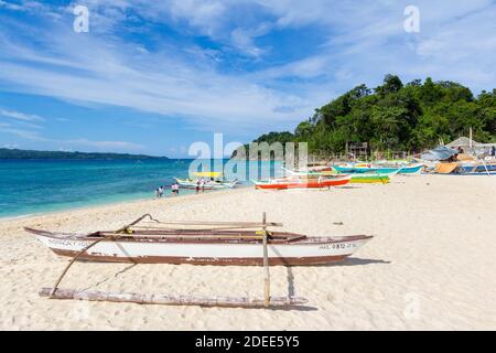 Boracay Island aux Philippines Banque D'Images