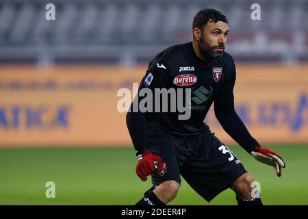 Stade Olimpico Grande Torino, Turin, Italie, 30 Nov 2020, Salvatore Sirigu (Torino FC) pendant le FC Torino vs UC Sampdoria, football italien série A match - photo Francesco Scaccianoce / LM Banque D'Images