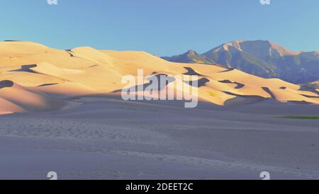 Great Sand Dunes National Park and Preserve Banque D'Images