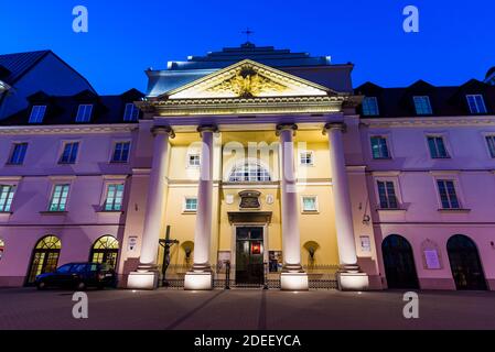 Église Saint-André l'Apôtre et Saint-frère Albert. Varsovie, Pologne, Europe Banque D'Images