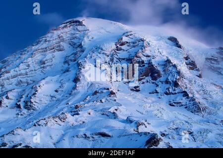 Mt Rainier de inspiration point, parc national du Mont Rainier, Washington Banque D'Images