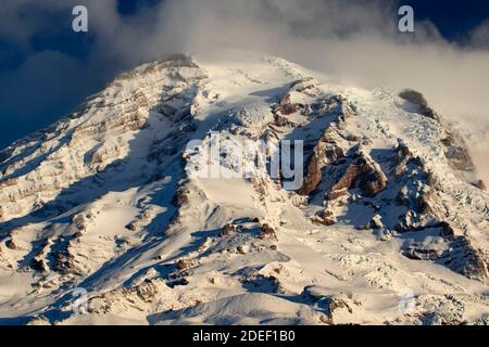 Mt Rainier de inspiration point, parc national du Mont Rainier, Washington Banque D'Images