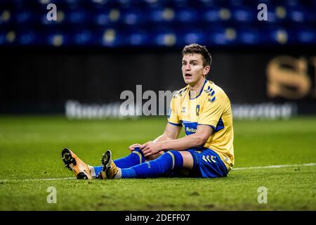 Brondby, Danemark. 30 novembre 2020. Mikael Uhre (11) de Broendby SI on le voit pendant le match 3F Superliga entre Broendby IF et Lyngby Boldklub au stade Brondby. (Crédit photo : Gonzales photo/Alamy Live News Banque D'Images