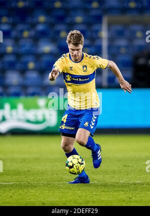 Brondby, Danemark. 30 novembre 2020. Sigurd Rosted (4) de Broendby SI on le voit pendant le match 3F Superliga entre Broendby IF et Lyngby Boldklub au stade Brondby. (Crédit photo : Gonzales photo/Alamy Live News Banque D'Images