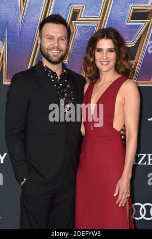 Cobie Smulders participe à la première mondiale de Walt Disney Studios Motion Pictures 'Avengers: Endgame' au Los Angeles Convention Center le 22 avril 2019 à Los Angeles, Californie, États-Unis. Photo de Lionel Hahn/ABACAPRESS.COM Banque D'Images