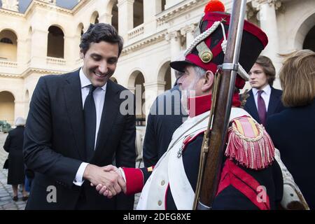 Le Prince Jean-Christophe Napoléon assiste aux services du Mémorial de Napoléon Bonaparte à la Cathédrale Saint-Louis des Invalides, à Paris, France, le 5 mai 2019. Photo par Eliot Blondt/ABACAPRESS.COM Banque D'Images