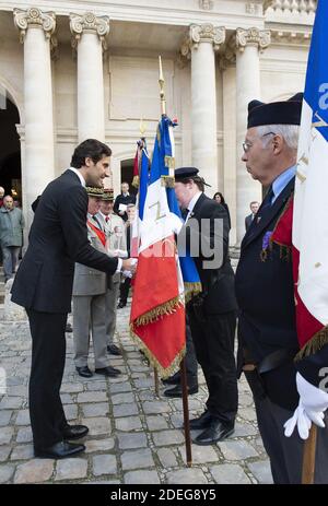 Le Prince Jean-Christophe Napoléon assiste aux services du Mémorial de Napoléon Bonaparte à la Cathédrale Saint-Louis des Invalides, à Paris, France, le 5 mai 2019. Photo par Eliot Blondt/ABACAPRESS.COM Banque D'Images