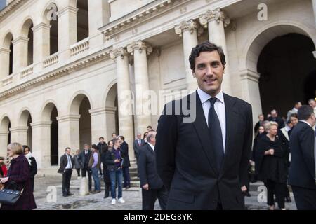 Le Prince Jean-Christophe Napoléon assiste aux services du Mémorial de Napoléon Bonaparte à la Cathédrale Saint-Louis des Invalides, à Paris, France, le 5 mai 2019. Photo par Eliot Blondt/ABACAPRESS.COM Banque D'Images