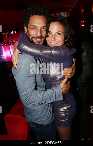 Tomer Sisley et sa femme Sandra Sisley assistent à une fête pour célébrer l'anniversaire de Sandra Sisley qui a eu lieu à ''le Roxy' à Paris, France, le 06 mai 2019. Photo de Jerome Domine/ABACAPRESS.COM Banque D'Images
