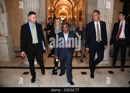 Lori Lightfoot, maire de Chicago, se promène au Capitole des États-Unis le 7 mai 2019 à Washington, DC. Photo par Olivier Douliery/ABACAPRESS.COM Banque D'Images