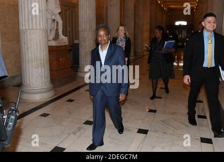 Lori Lightfoot, maire de Chicago, se promène au Capitole des États-Unis le 7 mai 2019 à Washington, DC. Photo par Olivier Douliery/ABACAPRESS.COM Banque D'Images