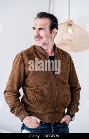 PAS DE WEB PAS D'APPS EN FRANCE JUSQU'AU 31 MAI - l'acteur français primé Jean Dujardin pose pour des photos au JW Marriott lors du 72e Festival de Cannes, le 15 mai 2019. Photo de Lionel Hahn/ABACAPRESS.COM Banque D'Images