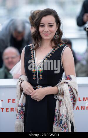 Amira Hilda Douaouda participe au Papicha Photocall dans le cadre du 72e Festival international du film de Cannes, France, le 17 mai 2019. Photo d'Aurore Marechal/ABACAPRESS.COM Banque D'Images