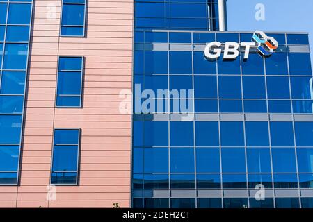 21 sept 2020 South San Francisco / CA / USA - le siège de Global Blood Therapeutics (GBT) à Silicon Valley; Global Blood Therapeutics, Inc. Est une cli Banque D'Images