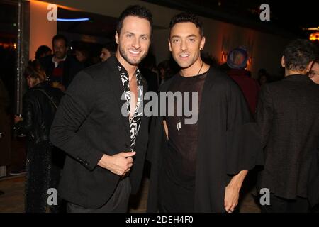 Christian Millette et Maxime Dereymez assistent à la Chambre 212 après la fête qui s'est tenue à la Plage Magnum dans le cadre du 72e Festival de Cannes, le 19 mai 2019 à Cannes, France. Photo de Jerome Domine/ABACAPRESS.COM Banque D'Images
