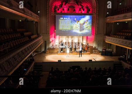 Pendant les Trophees du basket à la salle Gaveau, 8ème arrondissement de Paris, France, le 20 mai 2019. Photo de Daniel Derajinski/ABACAPRESS.COM Banque D'Images